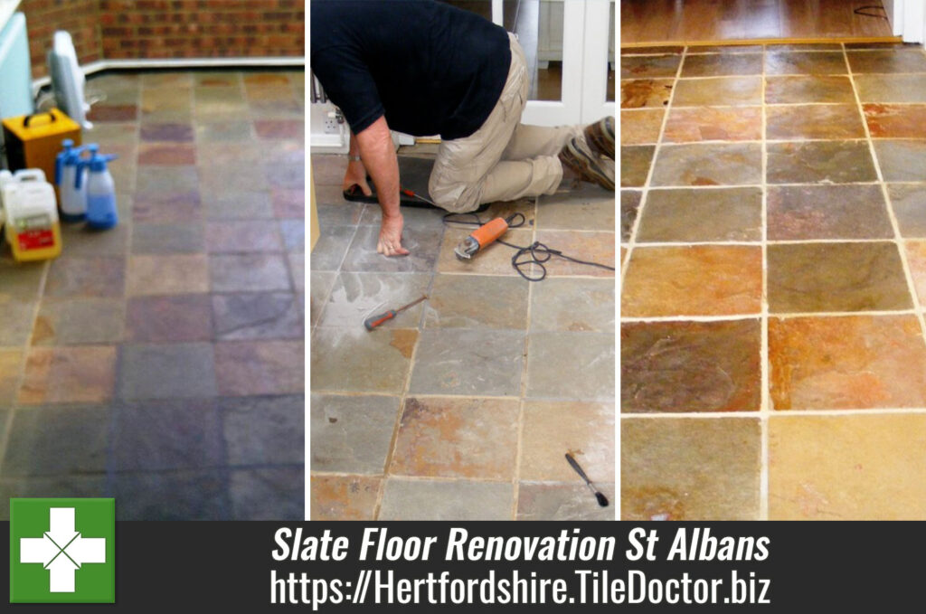 St Albans Slate Floor Renovation