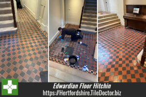 Quarry Tiled Edwardian Floor Renovation Hitchin